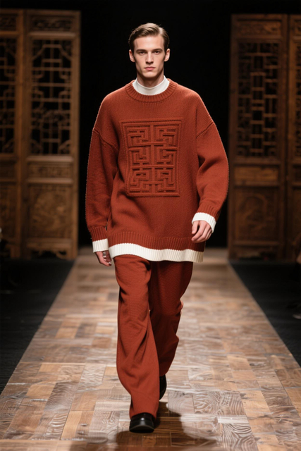 Miesten muoti villapaita Sweater Knitting Machineen