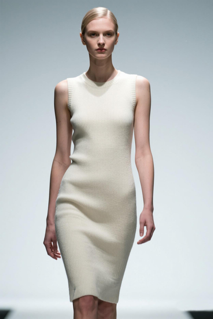 Sweater putih untuk Mesin Rajut datar